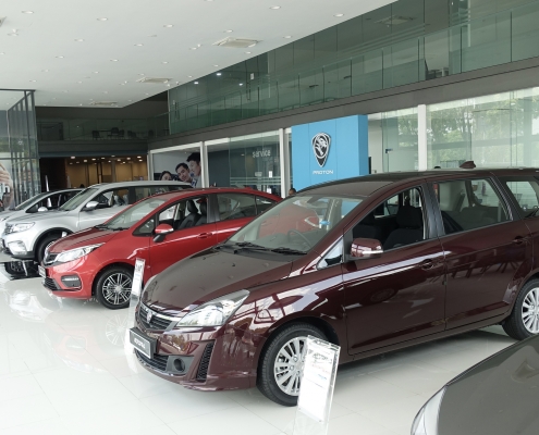 why us large proton showroom bangi